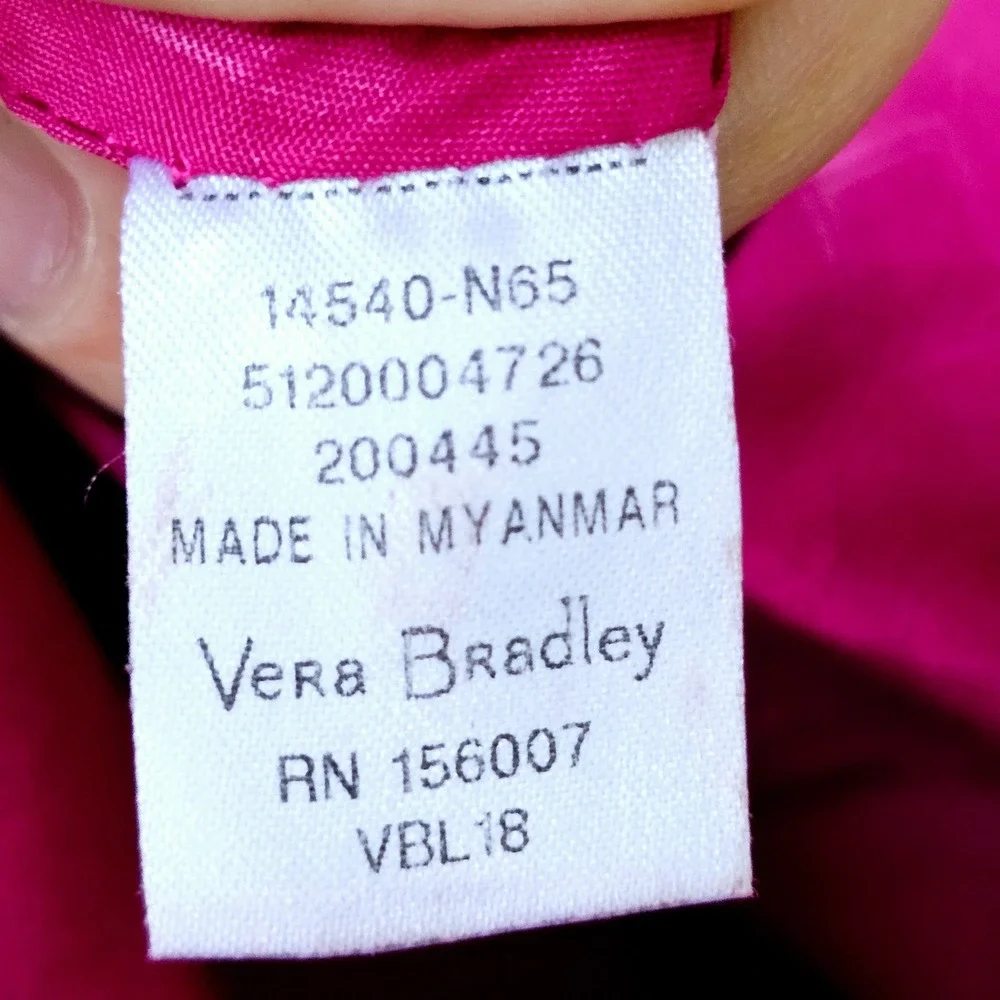 Vera Bradley Floral Quilted Shoulder Bag Pink‎ Cottagecore Preppy Pixie Blooms